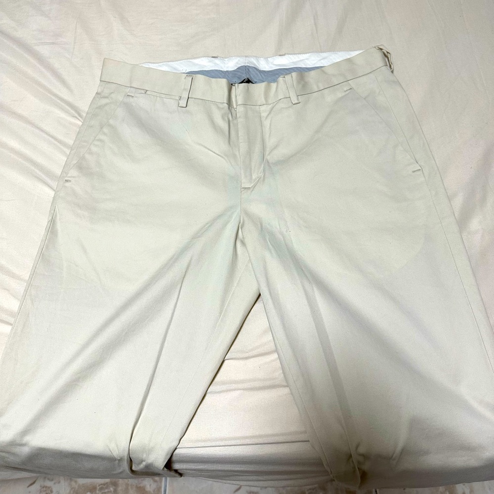 Beige Express Pants for Men